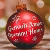 Christmas Opening Hours 2019